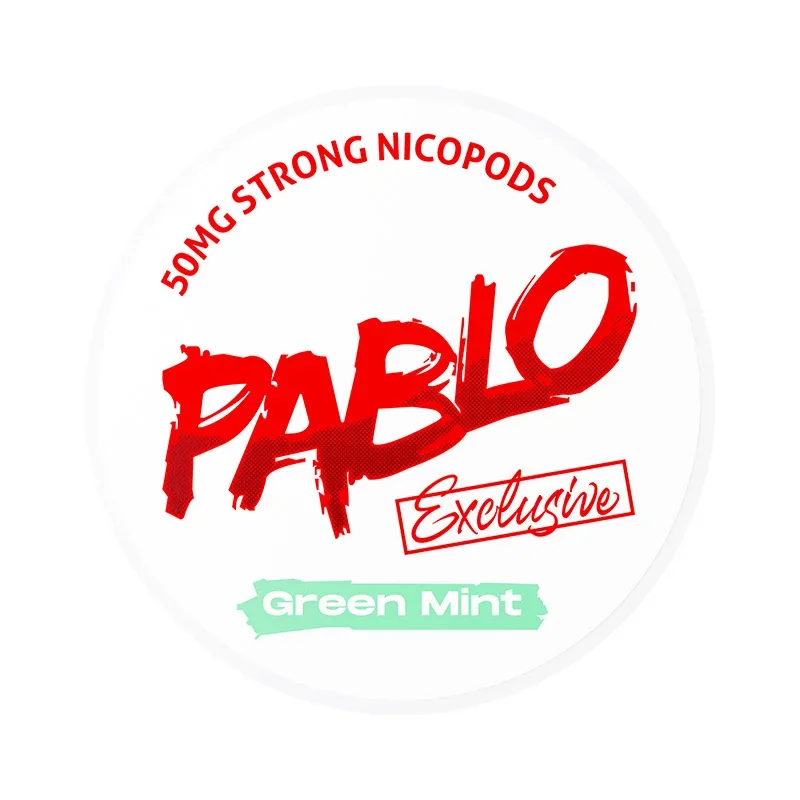 PABLO - Exclusive - Green Mint - 50mg/g - 12g