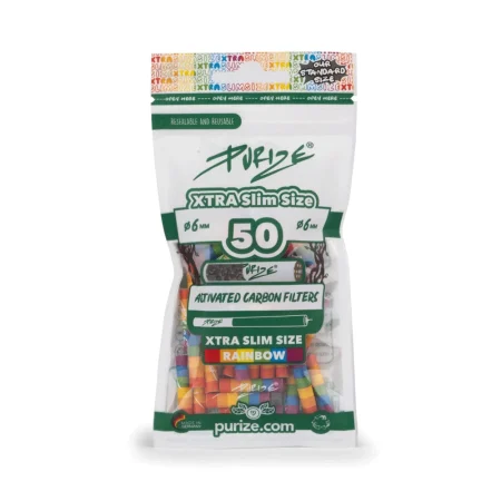 Purize - Xtra Slim Size - 50 Stück - Rainbow