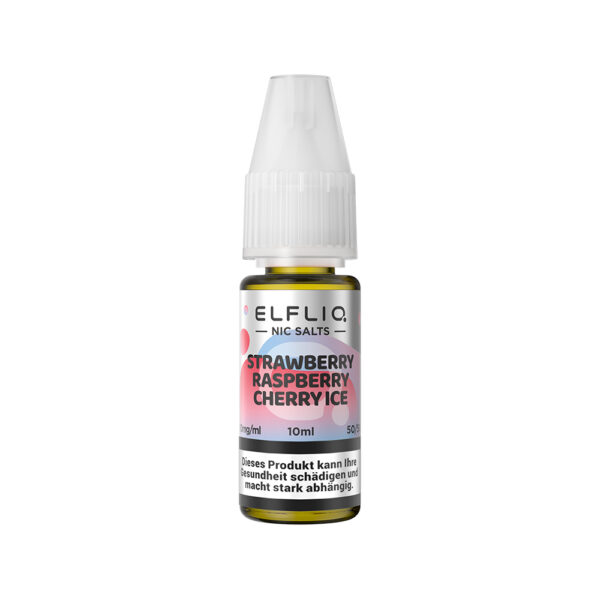 Elf Bar - ElfLiq - 10ml - 20mg/ml - Strawberry Raspberry Cherry Ice