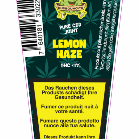 BudBouncy's Joint "Lemon Haze"
