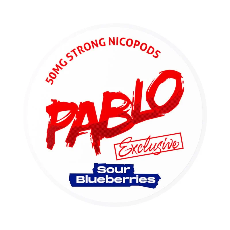 PABLO - Exclusive - Sour Blueberries - 50mg/g - 12g