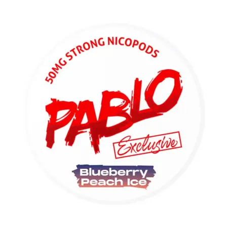 PABLO - Exclusive - Blueberry Peach Ice - 50mg/g - 12g