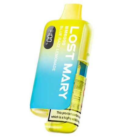 LOST MARY - BM6000 - 20mg/ml - Blue Razz Lemonade
