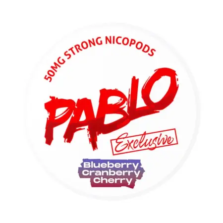 PABLO - Exclusive - Blueberry Cranberry Cherry - 50mg/g - 12g