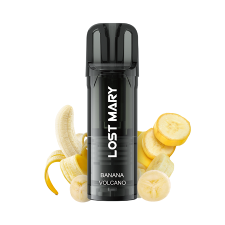 LOST MARY - WAVI Pod - 2 x 2ml Pods (20mg) - Banana Volcano