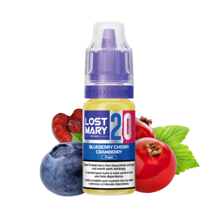 LOST MARY - Liquid - 20mg - 10ml - Blueberry Cherry Cranberry