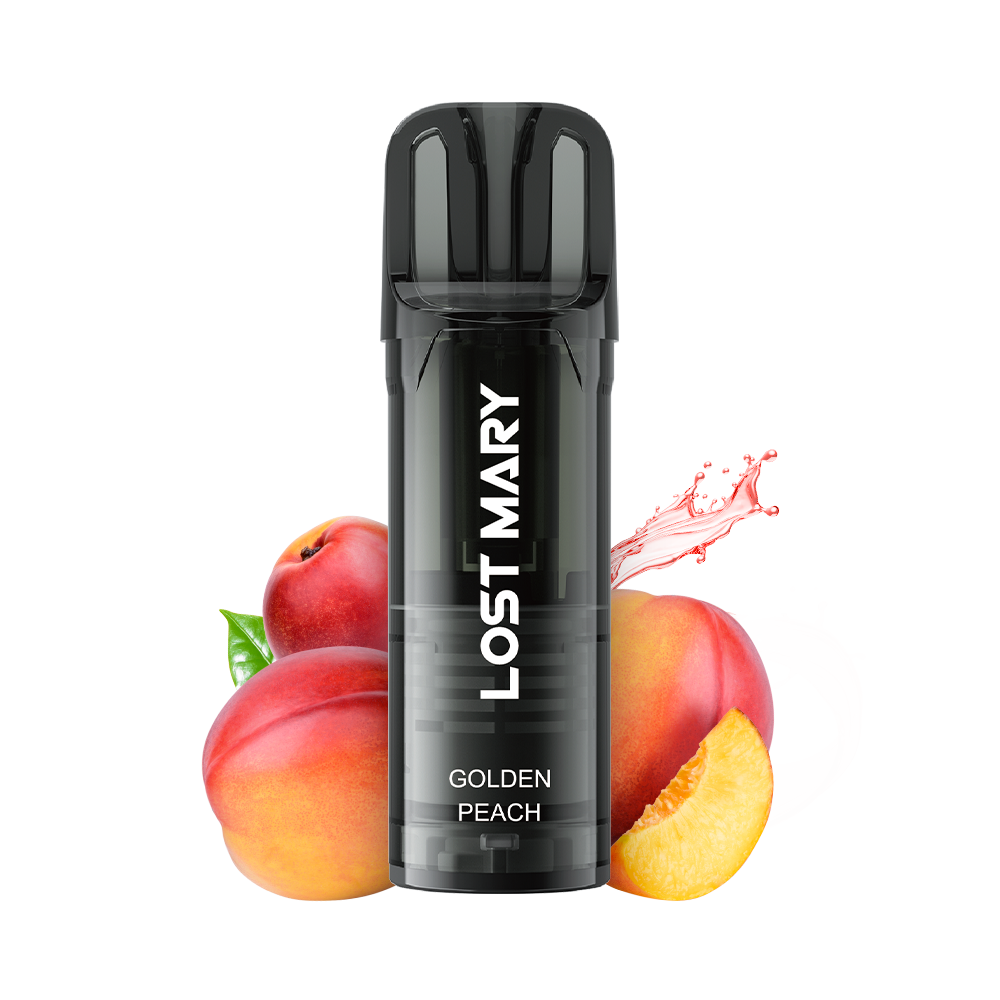 LOST MARY - WAVI Pod - 2 x 2ml Pods (20mg) - Golden Peach