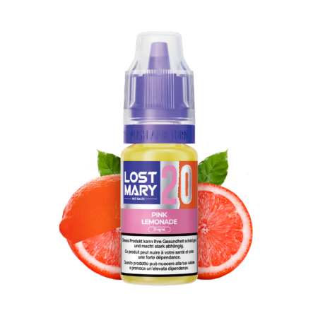 LOST MARY - Liquid - 20mg - 10ml - Pink Lemonade