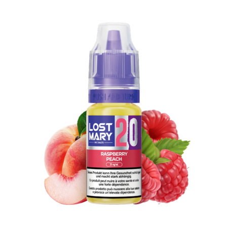 LOST MARY - Liquid - 20mg - 10ml - Raspberry Peach