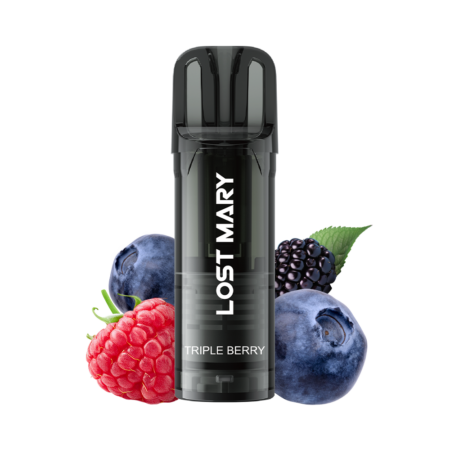 LOST MARY - WAVI Pod - 2 x 2ml Pods (20mg) - Triple Berry