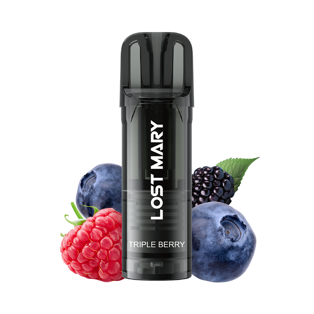 LOST MARY - WAVI Pod - 2 x 2ml Pods (20mg) - Triple Berry